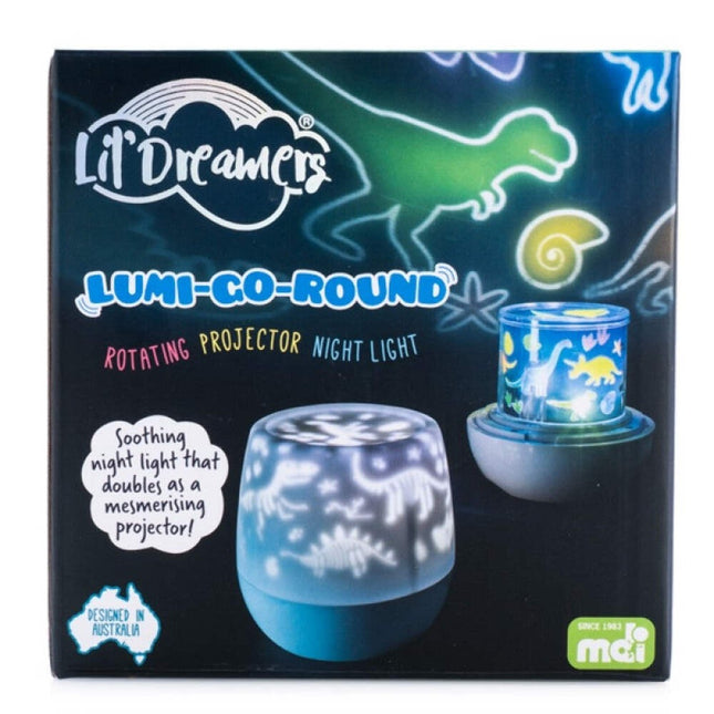 Lil Dreamers Lumi Go Round Dino Projector Night Light
