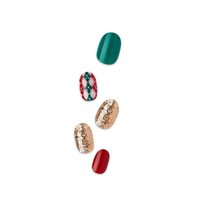 imPRESS Press On Manicure Snow Globe Nails Xmas Holiday