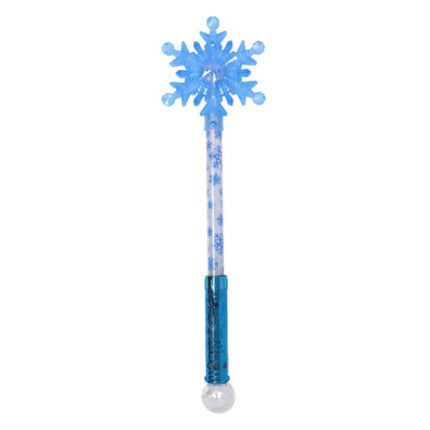 Magical Snowflake Light Up Wand - Blue