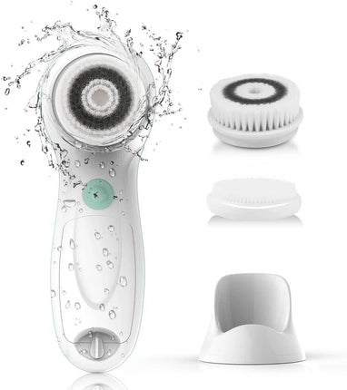Touch Beauty Electric Facial Cleanser with 3 Brush Heads
