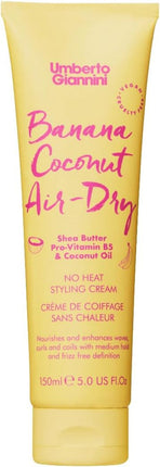 Umberto Giannini Banana Butter Air-Dry Styling Cream 150ml