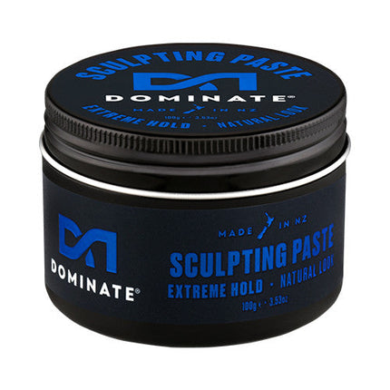 Dominate Hair Men Sculpting Paste Extreme Hold Natural Look 100G
