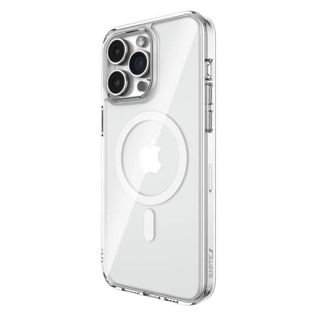 Raptic Crystal Magsafe Case For Iphone 15 Pro Clear