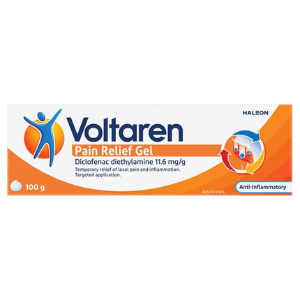 Voltaren Pain Relief Gel for Muscle and Joint Pain 100G