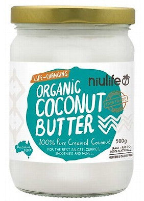 Niulife Organic Creamed Coconut 500 Ml