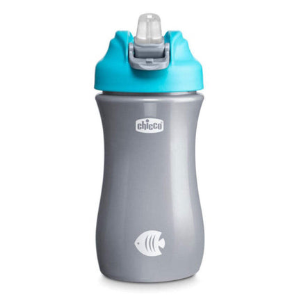 Chicco Kids Pop Up Cup for Toddlers 2 Years Plus Blue 350ML