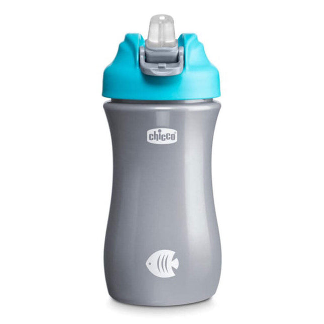 Chicco Kids Pop Up Cup for Toddlers 2 Years Plus Blue 350ML