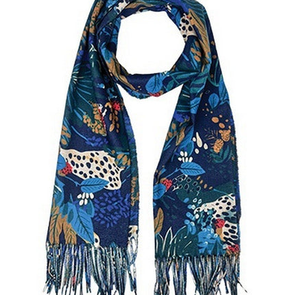 Abstract Leaf Scarf