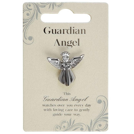 Equilibrium Guardian Angel Safety Pin Brooch