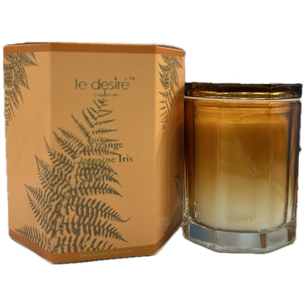Le Desire Crepuscule Triple Scented Soy Candle Orange Jasmine