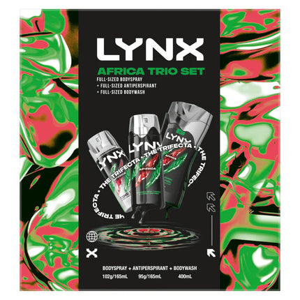 Lynx Africa Trio Gift Pack