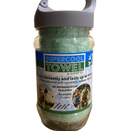 Supertex Supercool Towel Green