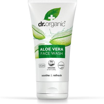 Dr Organic Creamy Face Wash with Aloe Vera 150ml