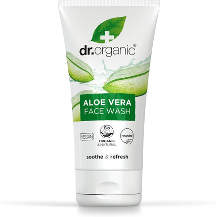 Dr Organic Creamy Face Wash with Aloe Vera 150ml