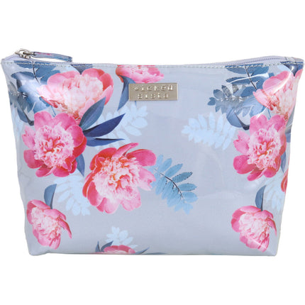 Wicked Sista Peony Blooms Medium Cosmetic Bag