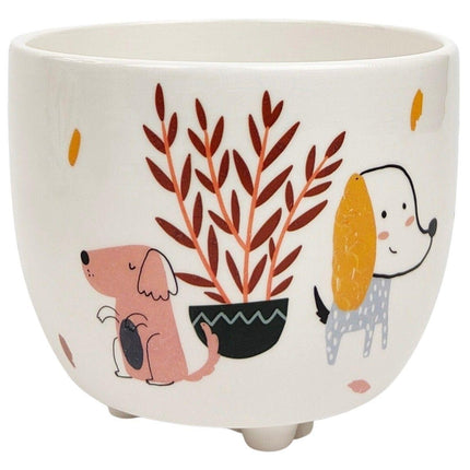 Urban Products Quirky Dogs Planter 10cm