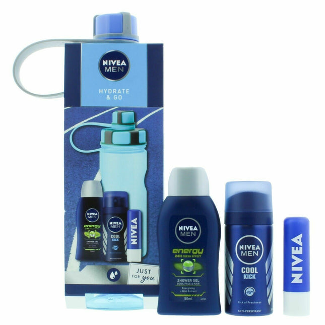 Nivea Men Hydrate & Go Gift Set - OhYouLuckyDuck.com.au