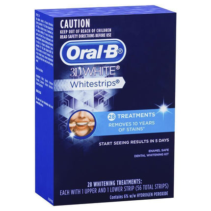 Oral-B 3D White Whitestrips 28 Treatments - OhYouLuckyDuck.com.au