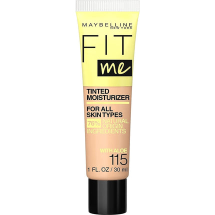 MAYBELLINE New York Fit Me Tinted Moisturizer #115 Natural Coverage - OhYouLuckyDuck.com.au