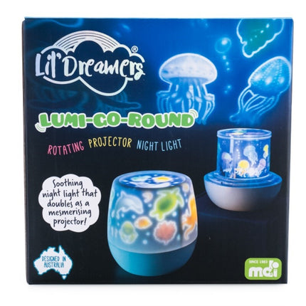 Lil Dreamers Lumi-Go-Round Ocean Rotating Projector Night Light