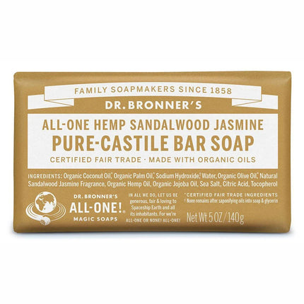 Dr Bronner Bar Sandalwood 140g