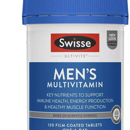 Swisse Mens Ultivite F1 Tabs 120