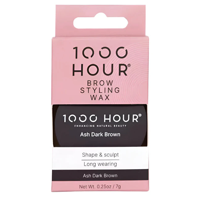 1000Hour Brow Styling Wax Ash Dark Brown