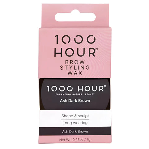 1000Hour Brow Styling Wax Ash Dark Brown