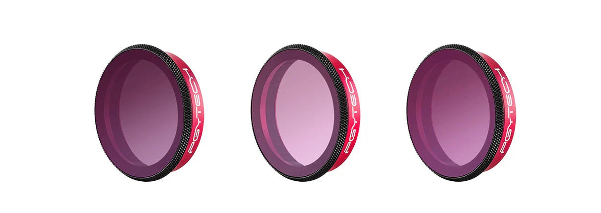 PGYTECH Osmo Action ND PL Filter Gradient Set ND8 GR ND16 4 ND32 8 Professional