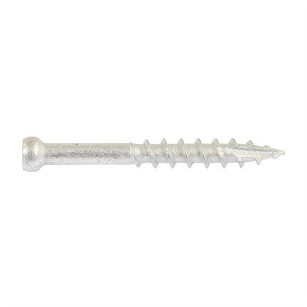 Buildex Timber Screws Trim Head Zinc 8 to 10 x 40mm 100 Pack