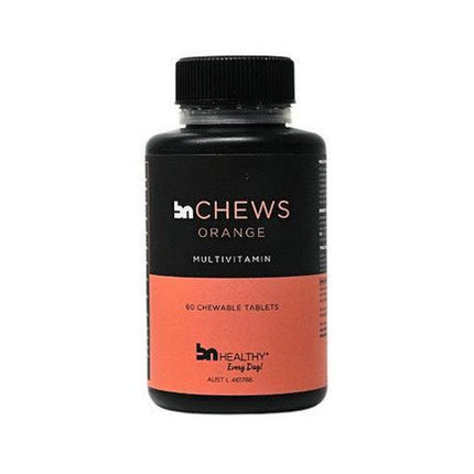 Bn Healthy Chewable Multivitamin for Bariatric Support Orange 60 Tablets