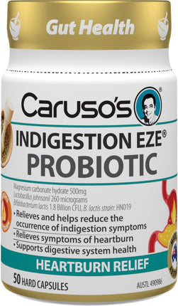 Caruso's Natural Health Indigestion EZE Probiotic 50 Caps
