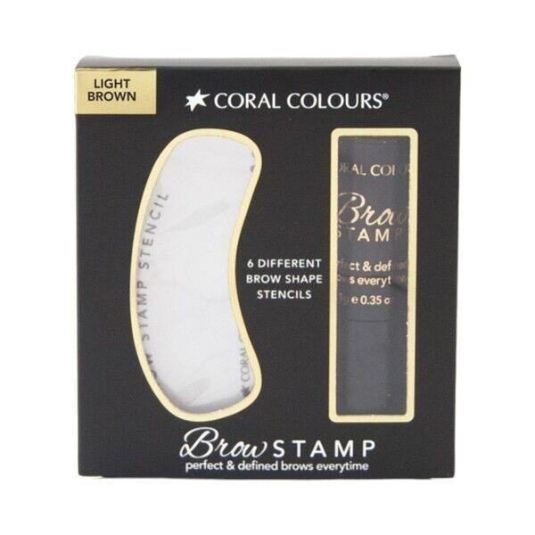 Coral Colours Brow Stamp Light Brown - OhYouLuckyDuck.com.au