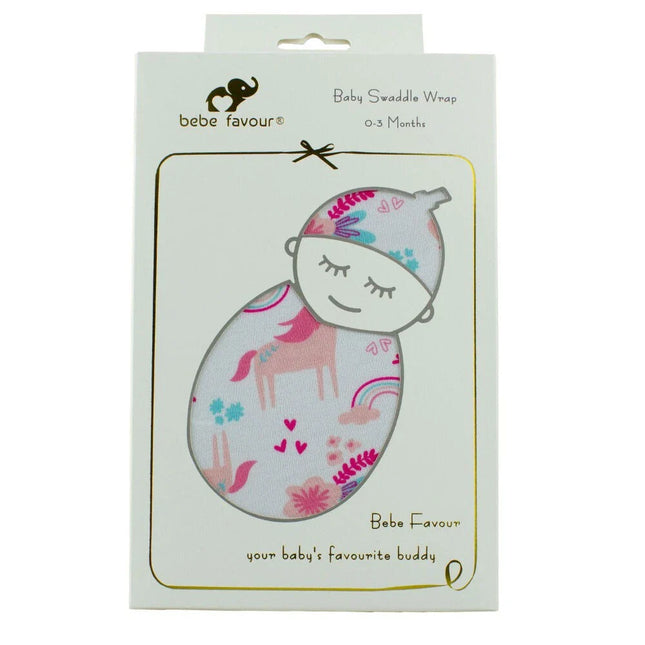 Bebe Favour Swaddle Soft Pink Newborn 0 to 3 Months
