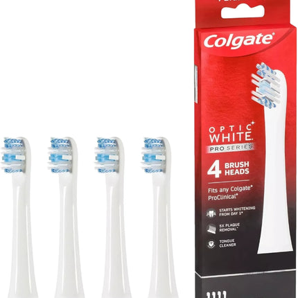 Colgate ProClinical Whitening Brush Heads Refill 4 Pack