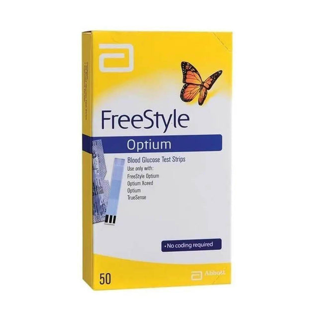 Abbott Optium Glucose Strips x 100