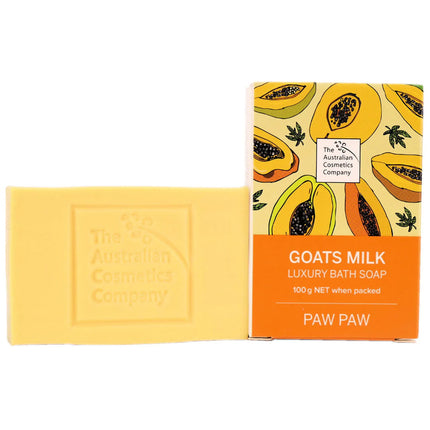 The Australian Cosmetics Company Paw Paw Moisturising Soap Bar 200G