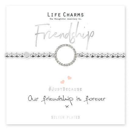 Life Charms Just Because Friendship Bracelet 17.5CM