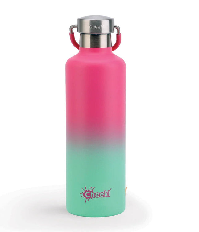 Cheeki Limited Edition Insulated Classic Stainless Steel Bottle Watermelon 600ml