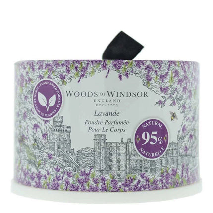 Woods Of Windsor English Lavender Perfumed Talcum Powder 100G