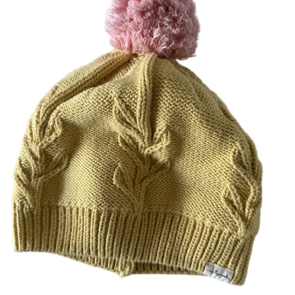Millymook Baby Girls Beanie Stephanie Yellow S