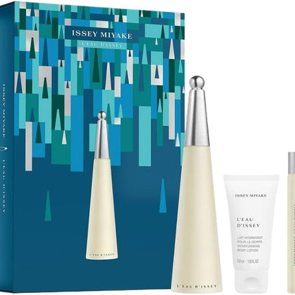 Issey Miyake Leau Dissey Eau De Toilette And Body Milk Gift Set
