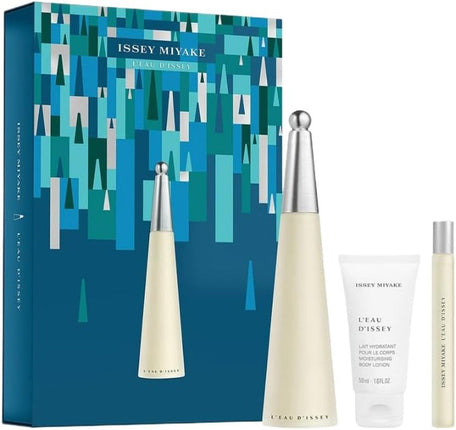 Issey Miyake Leau Dissey Eau De Toilette And Body Milk Gift Set