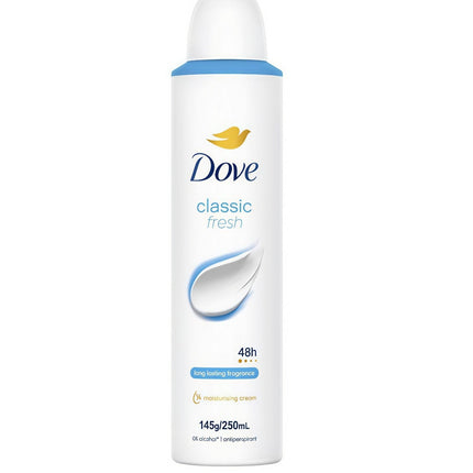 Dove Original Antiperspirant Deodorant Aerosol 250ML