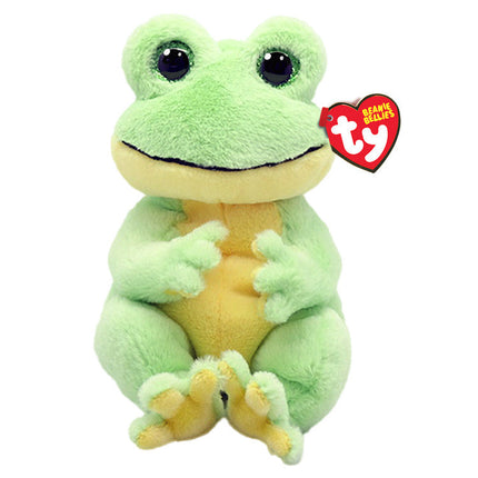 Ty Beanie Bellies Snapper The Green Frog Plush Toy Regular 20CM
