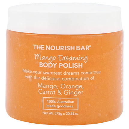 The Nourish Bar Sugar Body Scrub Mango Dream
