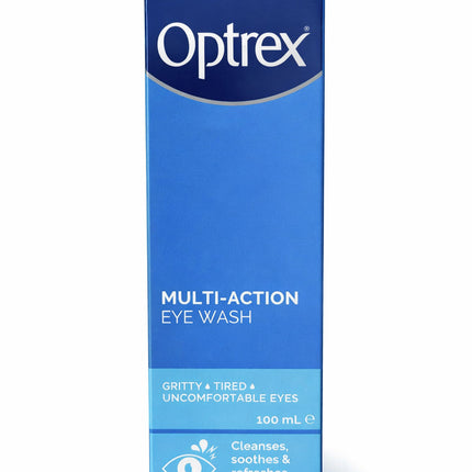 Optrex Multi Action Eye Wash for Tired Irritated and Uncomfortable Eyes 100ML