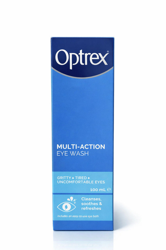 Optrex Multi Action Eye Wash for Tired Irritated and Uncomfortable Eyes 100ML