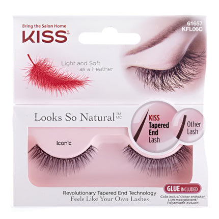 Kiss So Natural Lash Iconic False Eyelashes