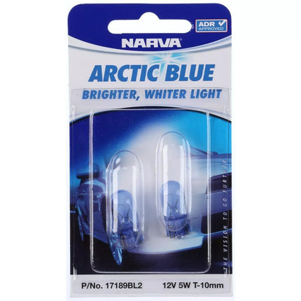 Narva Auto Globe Prem 12V 5 Warcbluewedge X2